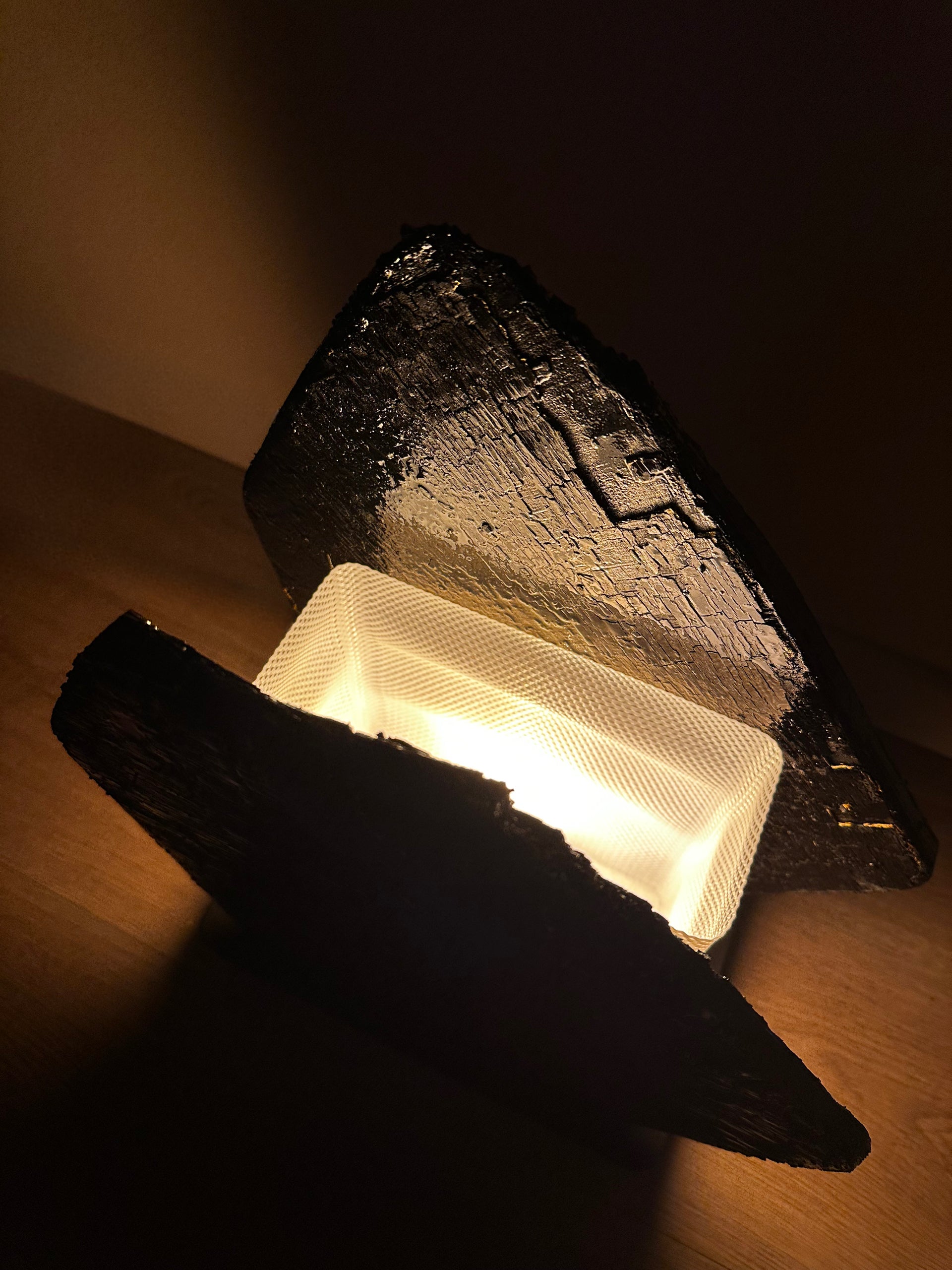 Yakisugi First Edition Lamp