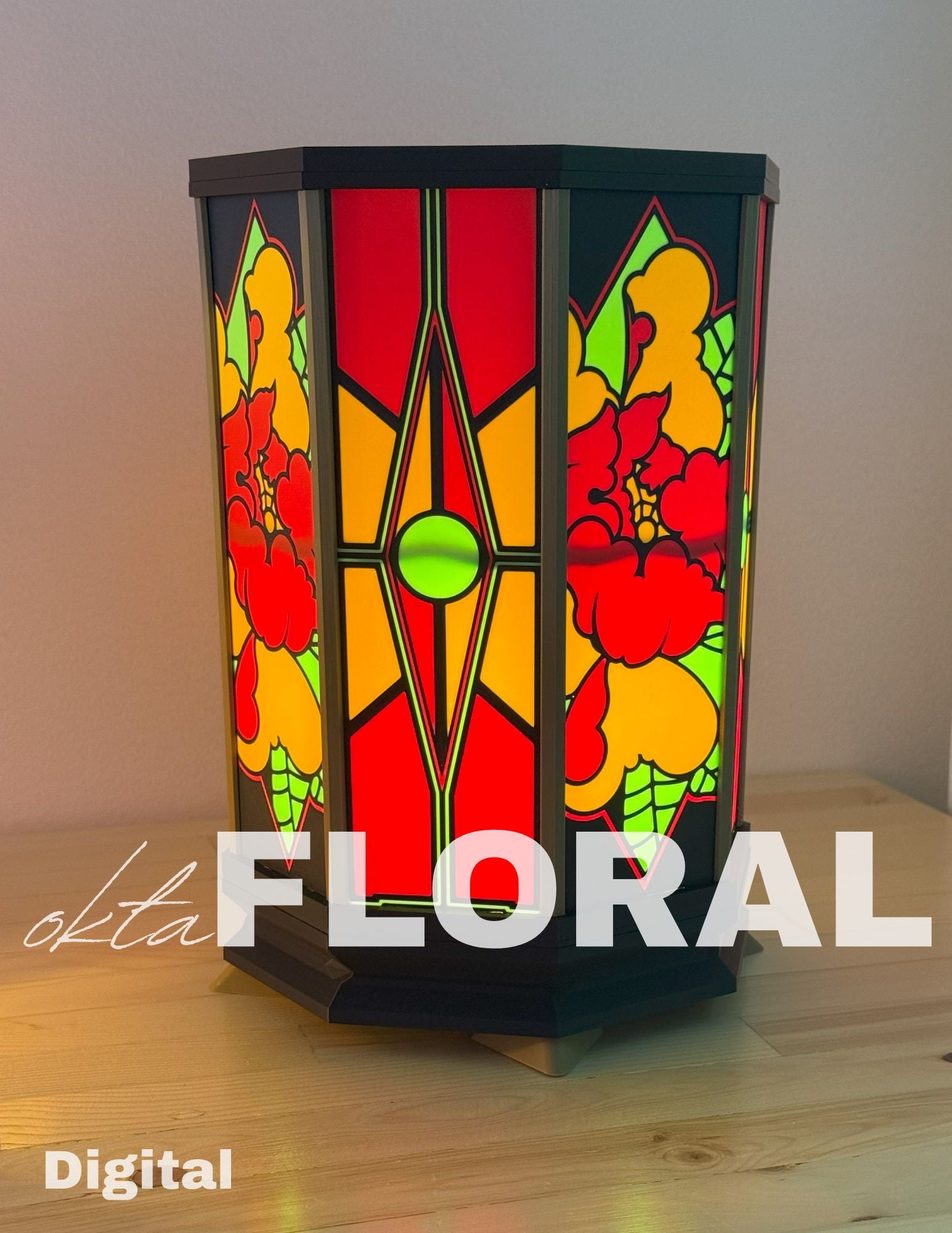 oktaFloral - Personal Use - STL FIles