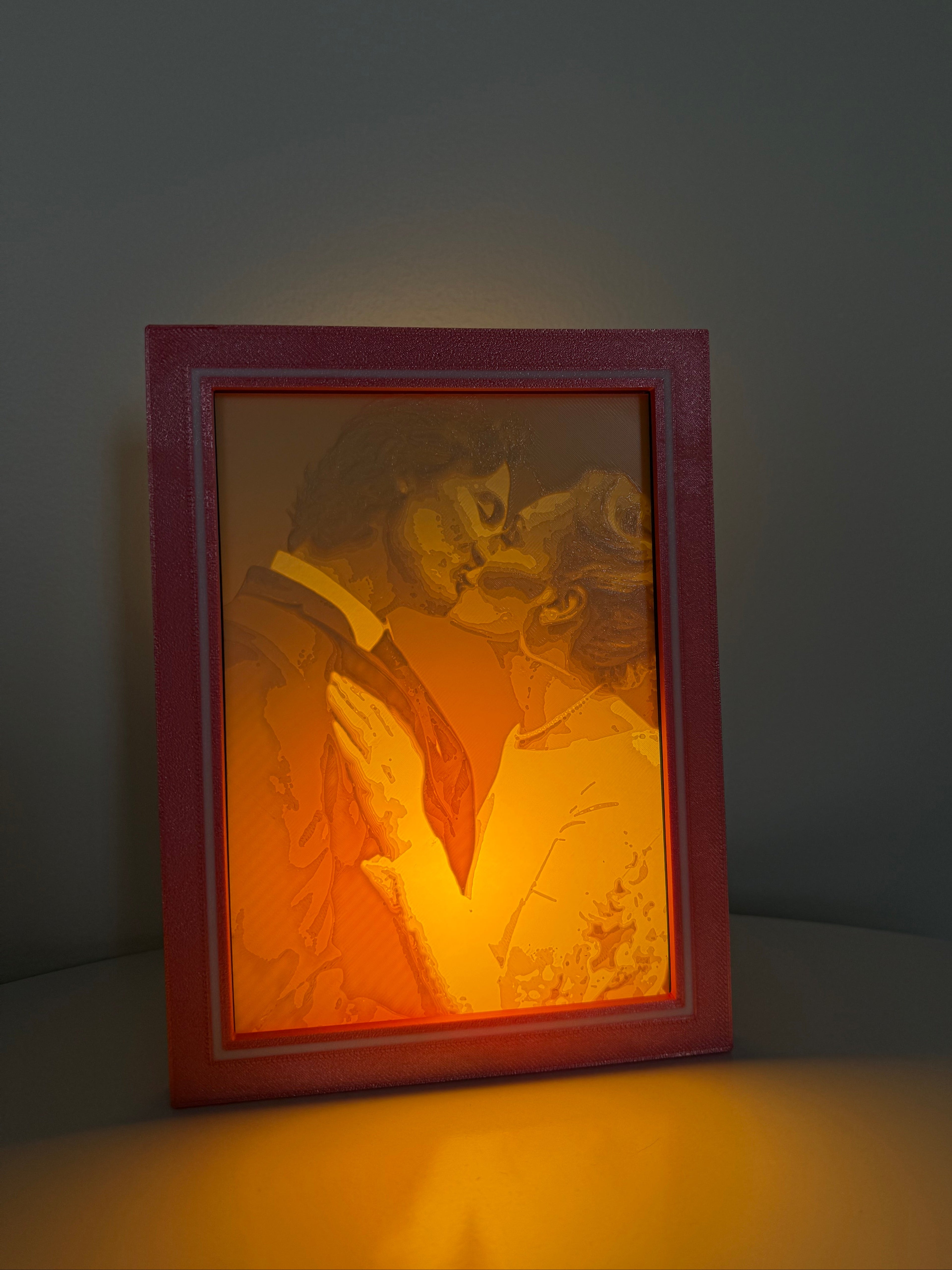 V-Day Frame - Personal Use - STL Files