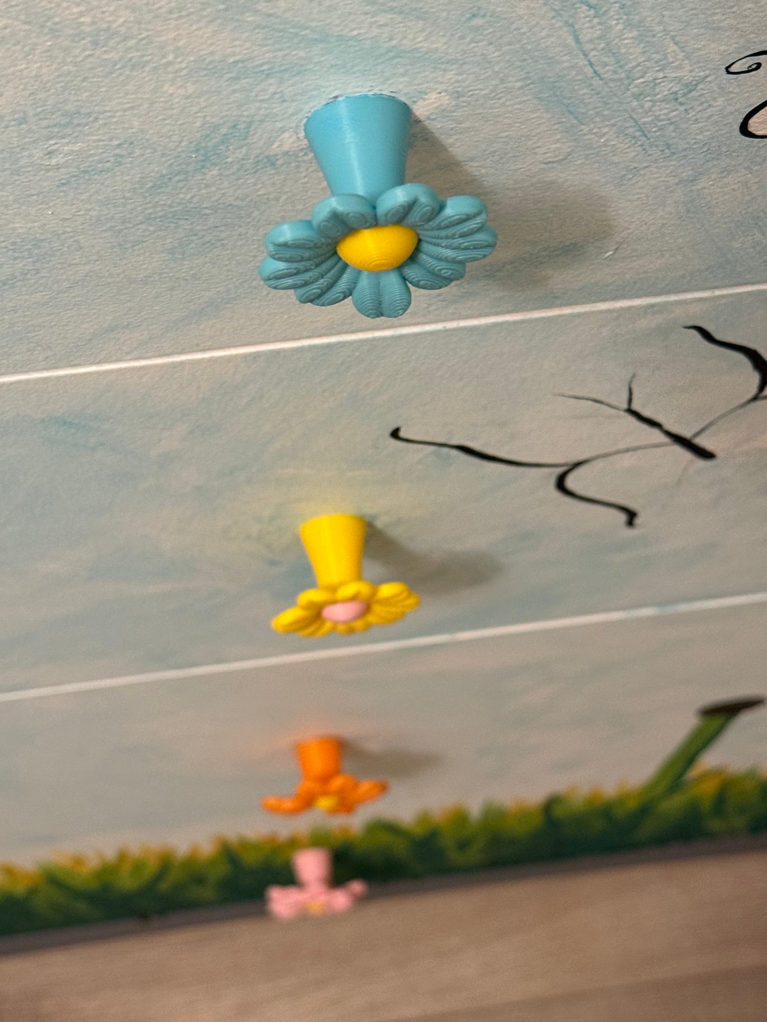 *FREE* Flower Drawer Knobs - Personal Use Only - STL Files