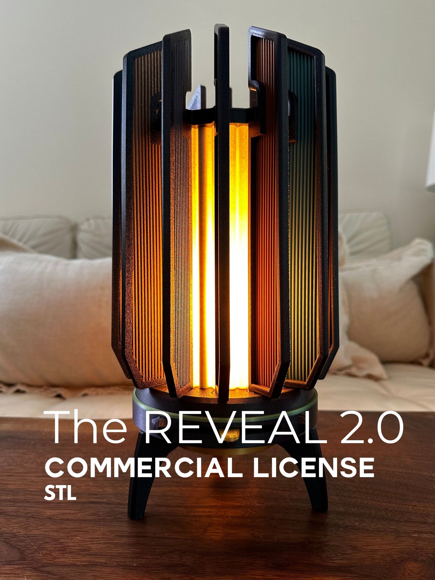 STL File-The Reveal 2.0-Commercial License